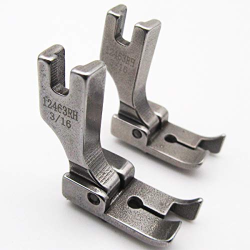 Pie prensatelas articulado derecho 1/8" para máquina industrial