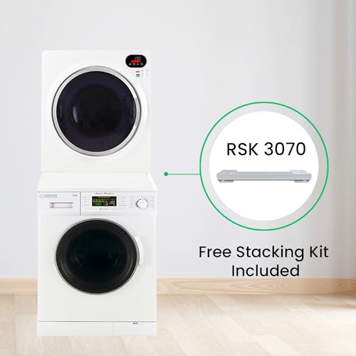 Equator 824 N + ED 848 110V Digital Ultra Compact Set Washer 1.57Cf+Vented Sensor Dryer 2.6Cf thumb #1