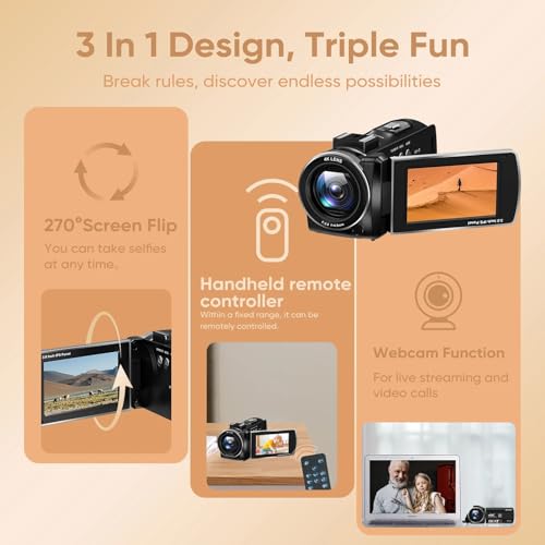 Mirrorless Vlog Camera 4K 60FPS