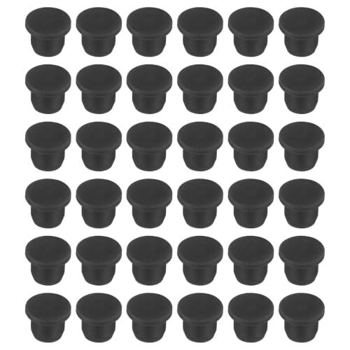 Image of MECCANIXITY 36pcs T-Shaped Silicone Plugs 12mm 15 /32 inch Dia Snap in Plug