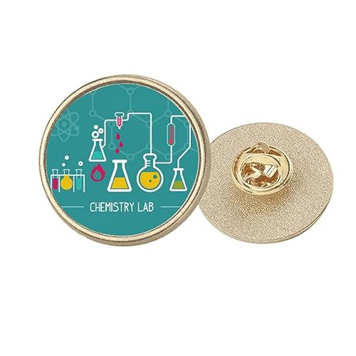 Checal Reaction Tool Chestry broche dorée ronde, le cadeau idéal