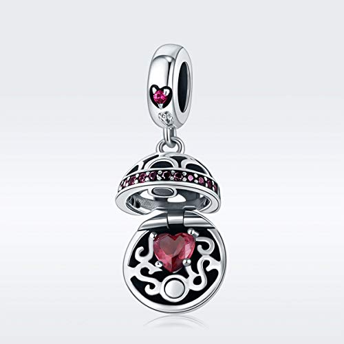 Charm atrapasueños de plata S925 hipoalergénico que no daña las pieles sensibles 6