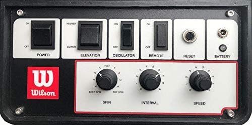 Wilson Portable Tennis Machine w/2-line and Remote - from The #1 Name in Tennis - Wilson Sports