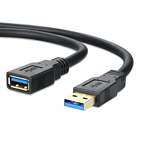 USB 3.0 Verlängerungskabel 5 Meter – High-Speed, Typ A Stecker Auf Buchse, Für Festplatten, Drucker & Mehr
