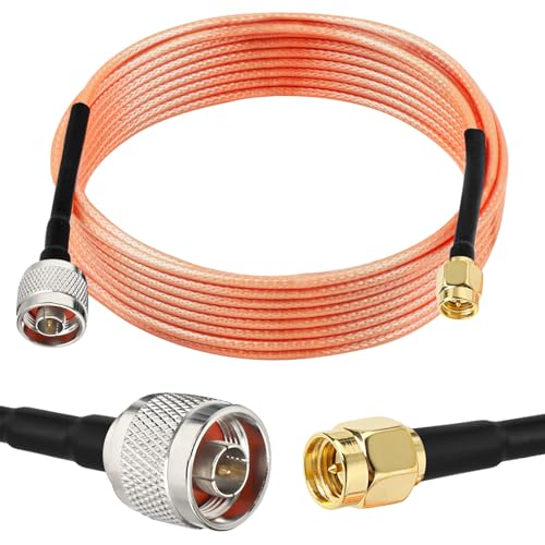 Câble SMA mâle vers N mâle 3m RG316 coaxial 50 Ohm pour antenne et routeur WiFi
