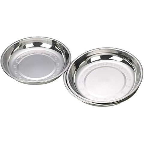 Bringer Set of 4 Stainless Steel Plates Cover
