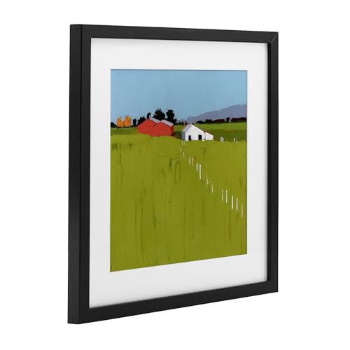 Affiche encadrée blanche pour sublimer un mur blanc vide - 3