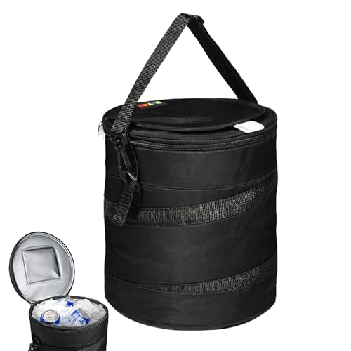 Cooler para bolsa de golf | caja plegable de gran capacidad, bolsa térmica Oxford de gran capacidad para bolsa de golf con ajustable | para golfistas, viajes, camping, almuerzo, bebidas