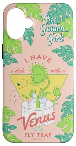 The Golden Girls Tropical Leaves Funny Venus Flytrap TV Show �X�}�z�P�[�X iPhone 16 Plus �p