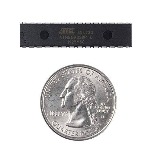 flashtree 10pcs Atmega328P-PU Microcontroller with Uno R3 Bootloader DIP28 and Socket - Thumbnail 4