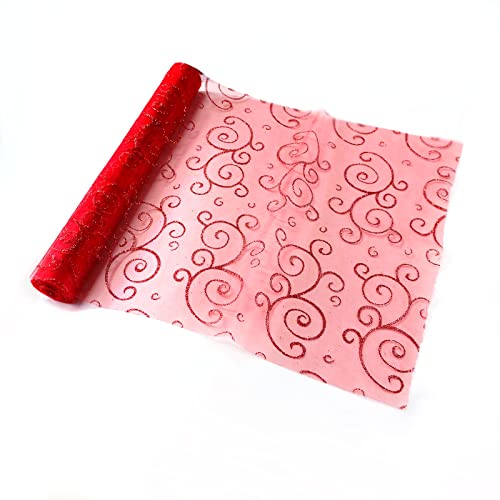 【LEISURE CLUB】クリスマス テーブルクロス テーブルランナー 飾り テーブルカバー 装飾 おしゃれ 北欧風 人気 食卓飾り 30*500cm レストラン用 防汚 デコレーション 部屋 インテリア 暖炉の装飾 パーティー向けの楽しい休日の雰囲気 (95-S8)