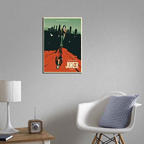 Image of Tallenge - Joker - Joaquin Phoenix Fan Art - X Large Poster(Paper,24 x 34 ?inches, Multicolour)