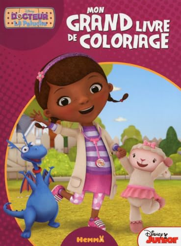 Docteur la Peluche - Mon grand livre de coloriage