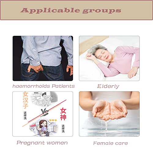 Electric Sitz Bath-Soothes Hemorrhoid Treament& Perineum, Postpartum Care Cleanse Vagina & Anal，Collapsible Sitz Bath For Women Men，Like Pregnant Women, Elderly，Hemorrhoid Patients. (Bubble) #TOP3