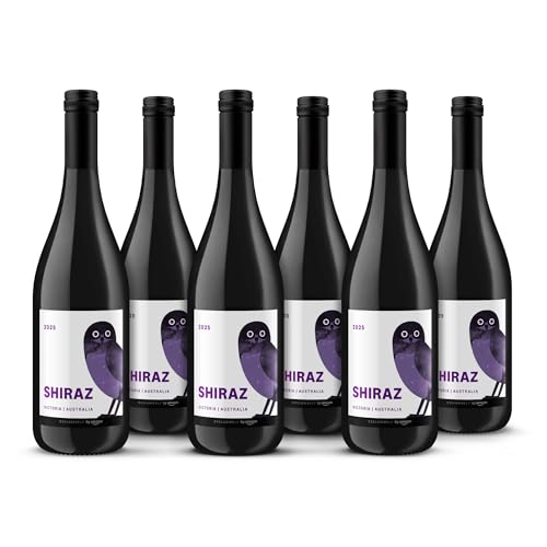 by Amazon Australischer Shiraz, Rotwein, 75cl, 6er-Pack