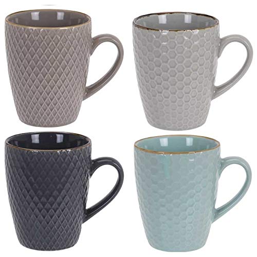 Excellent Houseware Set of 4 Cups (300 ml)