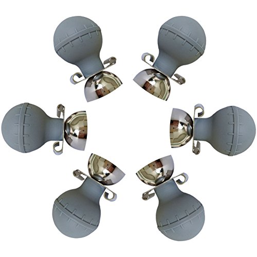 ECG EKG Suction Electrode Ball Adult Size ( 6 Pieces/Set )