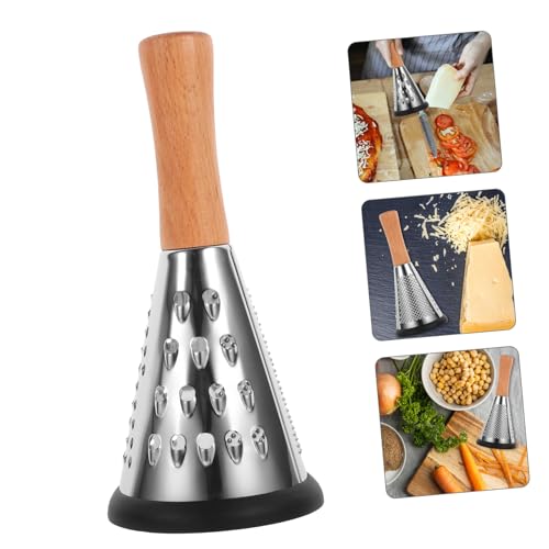 Rallador de queso metálico con mango ergonómico miniatura 3