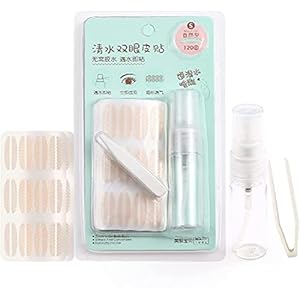 2 set mesh-kant dubbele ooglidstickers, waterdichte onzichtbare dubbele ooglidstickers, dubbelzijdige niet-markerende…