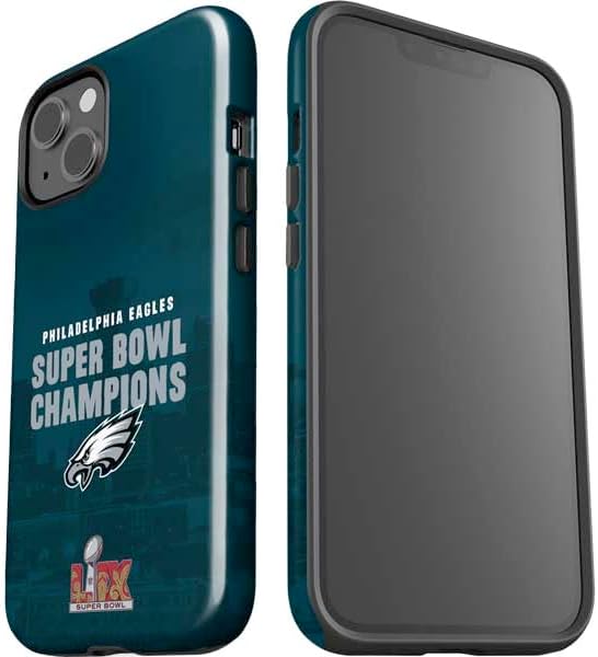 Skinit Impact Phone Case Compatible with iPhone 14 - Officially Licensed NFL Philadelphia Eagles Super Bowl LIX Champions Design