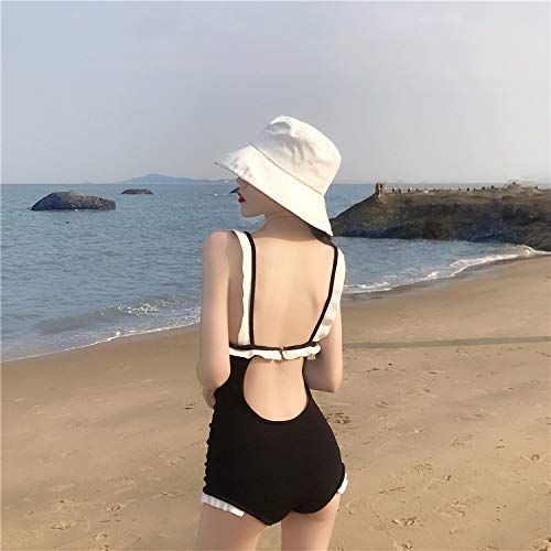 Maillot de bain une pièce gainant avec décolleté petite poitrine et dos nu