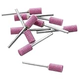 Peso: 38g WOVELOT Rueda de molienda de Cilindro de vastago de 3 mm, abrasivo montado muela (10 Piezas)