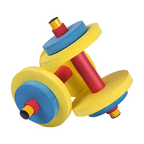 EKJNFDK Spaß-Fitness-Sportgeräte, Kinder-Gewichtheberbank mit Langhantel, Multifunktionales Bankdrücken, Mini-Sportgeräte für Kinder von 3 bis 8 Jahren,Dumbbells Cover