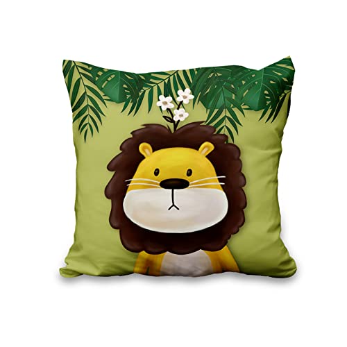 Housses de coussin 45x45 douces taies carrées avec zip invisible - 7