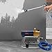 Produktbild Mermajestic Airless Farbspritzgerä 1500W, Airless Farbsprühgerät mit Kolbenpumpe, Hochdruck Airless Spritzgerät, Manometer und Sicherheitsschalter, Reinen Kupfermotor, Freistehend Wandfarbe Sprühgerät