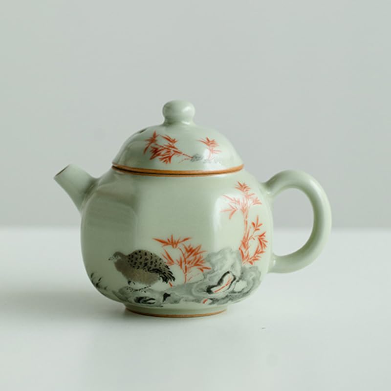 陶磁器の急須. 茶道具に急須を入れる 陶磁器の急須. 茶道具に