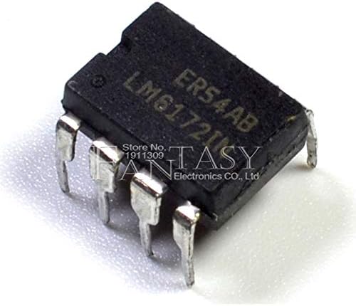 2PCS LM6172IN DIP8 Dual High Speed Low Power Low Distortion Voltage Feedback Amplifiers LM6172 DIP