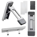 Sorcristy 2PCS Przenośny składany stojak na klawiaturę na biurko, mini składane nóżki do laptopa z antypoślizgowymi podkładkami, trójkątny składany uchwyt na klawiaturę dla większości klawiatur