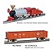 YounggDiy HO Scale 0-4-0 Retro Steam Train Set, Locomotive Retro Train with Electric Speed Control - Complete Model Railway Kit with Metal Tracks for Teen & Adults