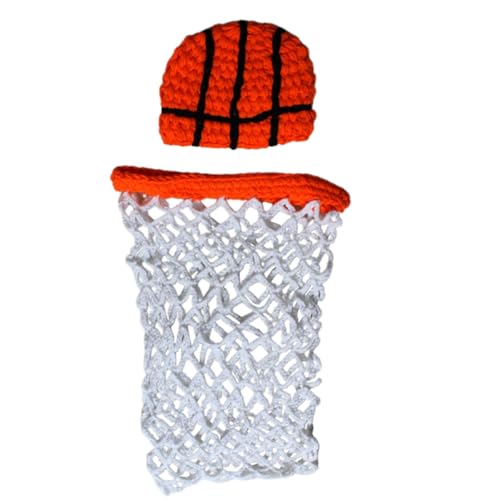 ABOOFAN Conjunto de Ropa Tejido de Algodón Diseño de Baloncesto Adorable para Ñiño Recién Nacido para Sesión de y Cosplay