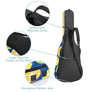 Housse de protection en éponge épaisse imperméable pour guitare acoustique électrique basse classique, Multicolore 09… - Les Beatles, Paul McCartney, John Lennon, RIngo Starr, George Harrison Housse de protection en éponge épaisse imperméable pour guitare acoustique électrique basse classique, Multicolore 09… – Image 3
