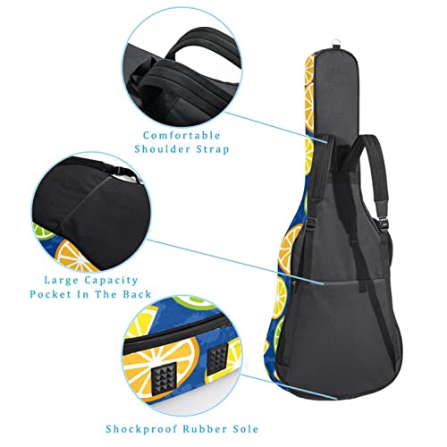 Housse de protection en éponge épaisse imperméable pour guitare acoustique électrique basse classique, Multicolore 09… - Les Beatles, Paul McCartney, John Lennon, RIngo Starr, George Harrison Housse de protection en éponge épaisse imperméable pour guitare acoustique électrique basse classique, Multicolore 09… – Image 4