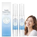 2pcs Professional Teeth Whitening Pens,Instant&Effective Dental Teeth Whitening Pen with Whitening Gel,Fast Brightening,Fresh Breath,Mild Non-Irritating Formula,Convenient to Carry&Use,Teeth Whitener