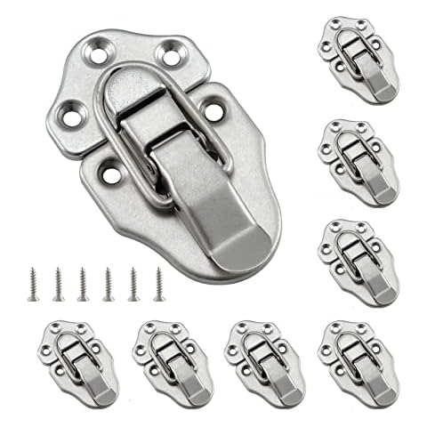 HOME MASTER HARDWARE Duckbilled Hasp Latch 8 Pack Cover