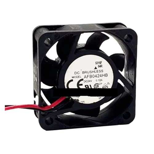 Ventilador AFB0424HB 24V elimina el calor en armarios eléctricos con refrigeración de 4cm