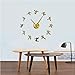 BBNNN Jugadores de Balonmano Silueta de acrílico Espejo Pegatinas DIY Arte de la Pared Reloj de Pared Gigante Adolescente Decoración del pabellón Deportivo Balonmano Regalo 47 Pulgadas Vinilo