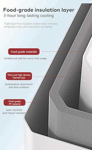 ASHLGQB Eiswürfelmaschine, schnelle Eiszubereitung in nur 6-12 Minuten, mit 1,3 l Fassungsvermögen, LED-Anzeige, Eiswürfelmaschine für Bar, Zuhause, Restaurant 8 ASHLGQB Eiswürfelmaschine, schnelle Eiszubereitung in nur 6-12 Minuten, mit 1,3 l Fassungsvermögen, LED-Anzeige, Eiswürfelmaschine für Bar, Zuhause, Restaurant