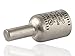 Dual Rated Compression Connector, Solid Pin Terminal for Copper and Aluminum Conductor - PTS Series, 250 MCM Wire Size, 3/0 Pin Size, 1.10" OD, 2.63" Length, Brown