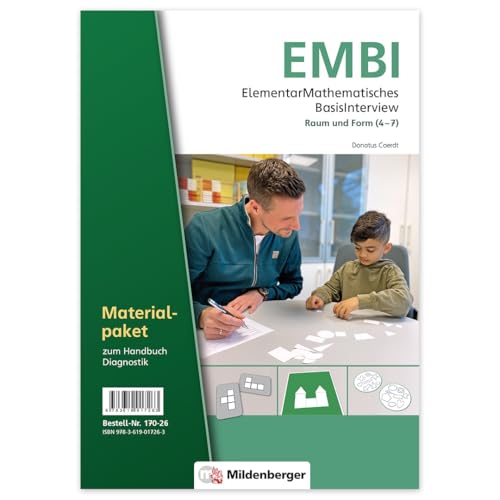 Mildenberger Verlag GmbH - ElementarMathematisches BasisInterview (EMBI) · Raum und Form · Materialpaket – Neubearbeitung: Zum Handbuch Diagnostik (EMBI - Raum und Form ElementarMathematisches Basisinterview - Neubearbeitung)