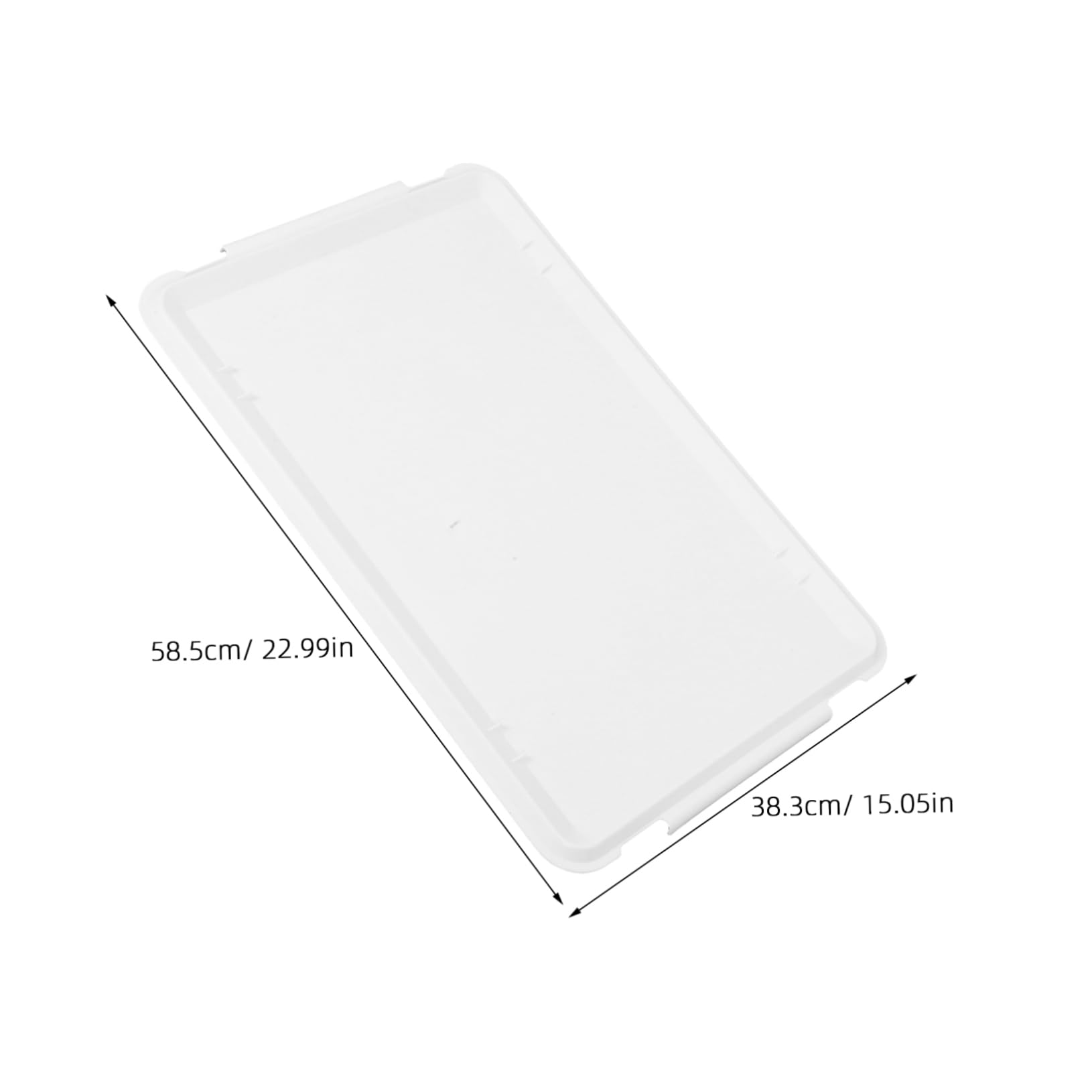 MAGICLULU Pizza Dough Proofing Box Lid Food Grade Airtight Cover for Sourdough and Bread Storage Keeps Dough Moist and Clean Easy to Clean Design for Home Baking