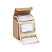 72 Trendy 4x2" Peel N Stick Gold Metallic & White Christmas Gift Tags Stickers