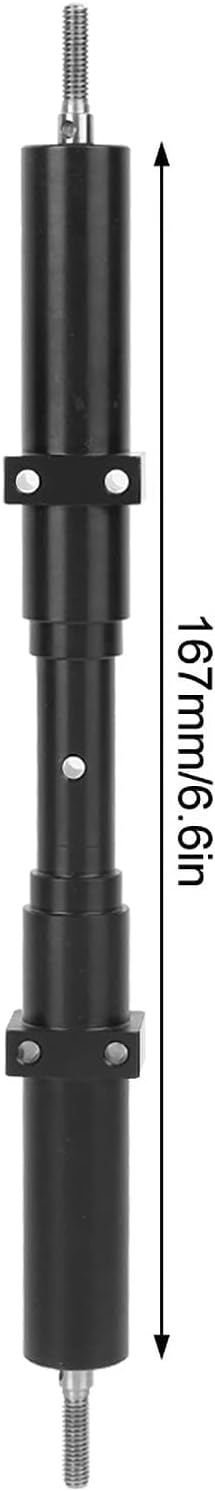 Rc Axle 1/10, Metal Remote Control Axles Rc for Metal Non Powered Rear Wheel 6.6in for Rear Axles of Tractors, Flatbed Trailers and Other Vehicles
