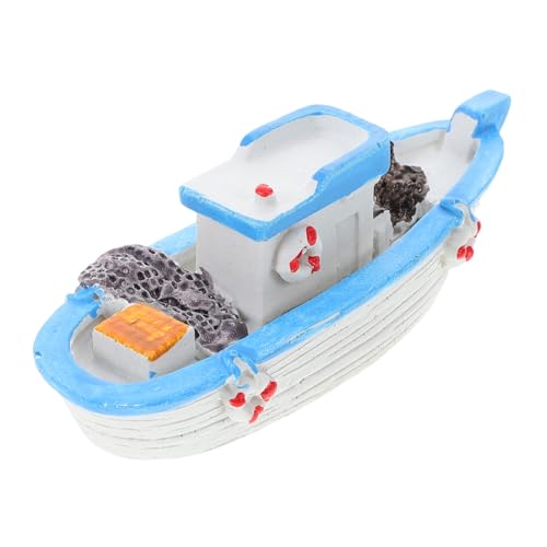 Genérico Decoración Micro Paisaje Mini de Juguete en Miniatura Tumbona Inflable Playero Bote Decoracion hogar decoración hogar decoración de de Resina de Juguete