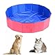 Faltbar Hundepool, Dogpool Hundebadewanne, Bällebad für Hunde, 60x20cm Planschbecken Dusche, Hundepool für Kleine Hunde, Swimmingpool mit Ablassventil, Hundeschwimmbecken für Große and Kleine Hunde