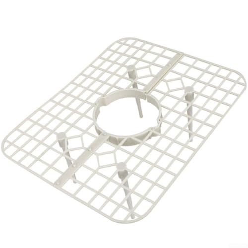 Strawberry Cultivation Tray Rack Set of 10 with Vertical Space Saving Design and Water Drainage Features (White)
