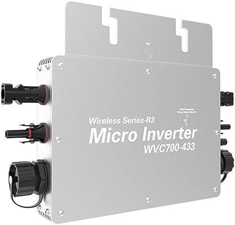 ZXSYYDS Solar Grid Tie Micro,600W/700W/800W Waterproof Solar Power Grid Tie Micro Inverter,WiFi Micro Solar Inverter,Grid tie Micro Inverter Micro Grid tie Inverter,800W